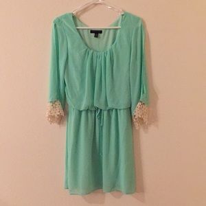 Light Green Flowing Dress